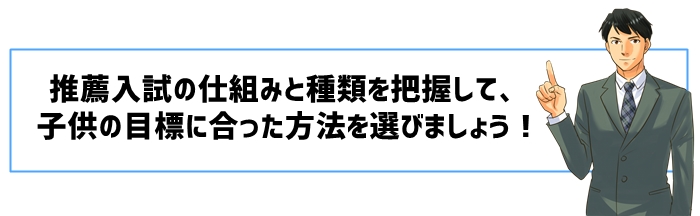 推薦入試とは？基本の理解